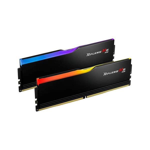 Ram Desktop Gskill RIPJAWS M5 RGB BLACK 32GB (2x16GB) Bus 6000MHz DDR5 (F5-6000J3648D16GX2-RM5RK)