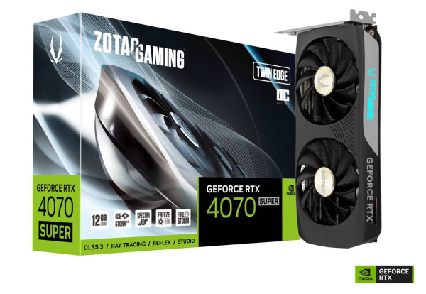 Card Màn Hình ZOTAC GAMING RTX 4070 SUPER Twin Edge OC 12GB GDDR6X