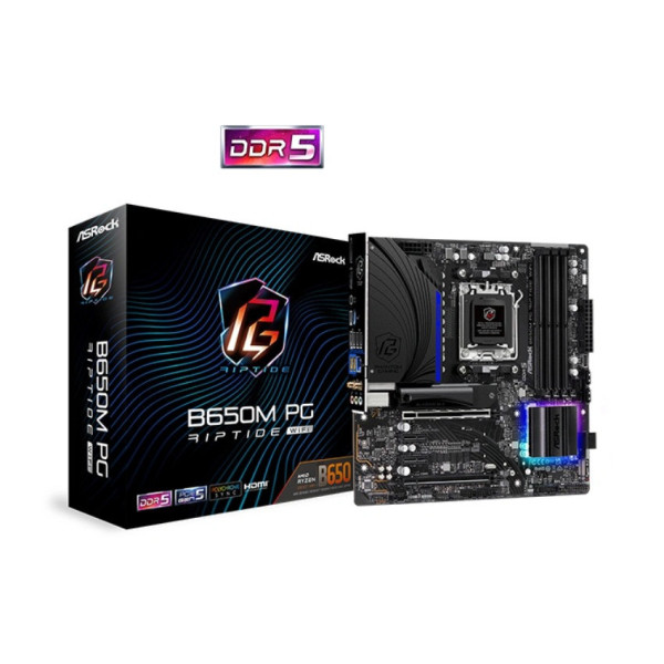 Mainboard ASRock B650M PG Riptide Wifi DDR5