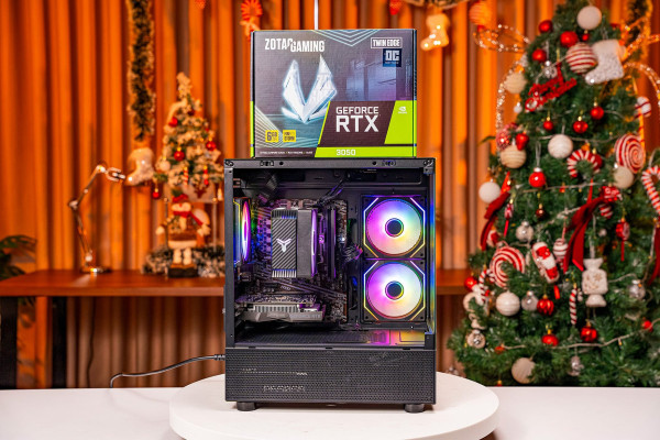 PC AMD GAMING Ryzen 7 5700X  - RTX 3050 6GB (All NEW - Bảo hành 36 tháng)