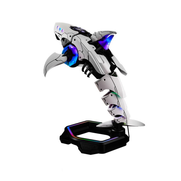 Vỏ Case Cooler Master SHARK X - White (Phiên bản giới hạn, kèm nguồn SFX, tản nhiệt nước AIO)