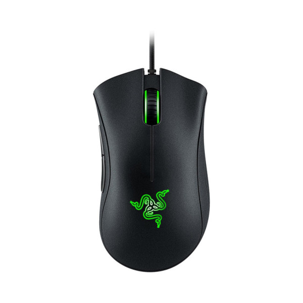 Chuột Razer DeathAdder Essential Ergonomic đen (USB/Led Green)