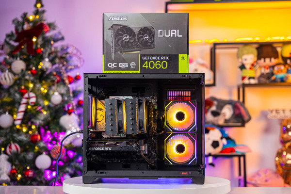 PC AMD GAMING RYZEN 7 9700X - RTX 4060 8GB OC (All NEW - Bảo hành 36 tháng)