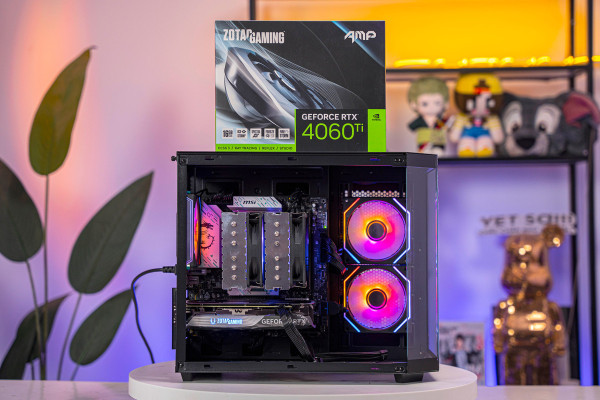 PC AMD GAMING RYZEN 9 9900X - RTX 4060 Ti 16GB OC (All NEW - Bảo hành 36 tháng)