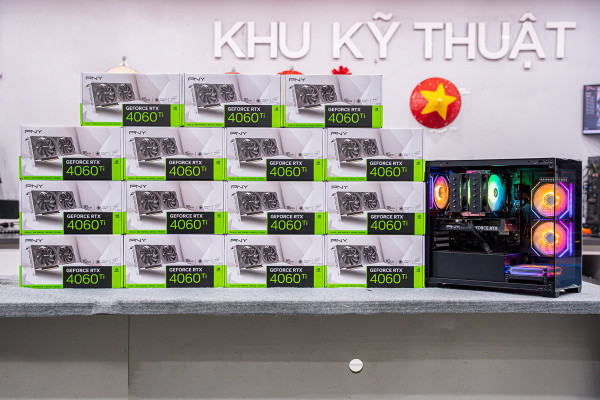 PC AMD GAMING RYZEN 9 9900X - RTX 4060 Ti 16GB OC (All NEW - Bảo hành 36 tháng)