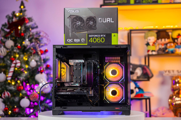 PC TTG GAMING i5 12600KF - RTX 4060 8GB DUAL OC (All NEW - Bảo hành 36 tháng)