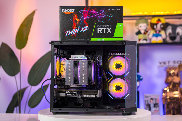 PC TTG DESIGNER -3D RENDER - EDIT VIDEO Ryzen 9 9900X - RTX 3060 12GB OC (All NEW - Bảo hành 36 tháng)