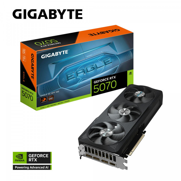 Card màn hình GIGABYTE GeForce RTX 5070 EAGLE OC SFF 12GB