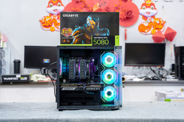 PC AMD GAMING Ryzen 7 9800X3D - RTX 5080 16GB X3 (ALL NEW - Bảo hành 36 tháng)