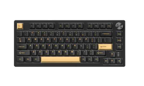 Bàn phím cơ DareU EK75 Rapid Trigger Black (DareU Magnetic switch)