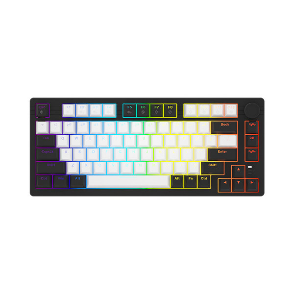 BÀN PHÍM CƠ DAREU EK75 BLACK WHITE DREAM SWITCH