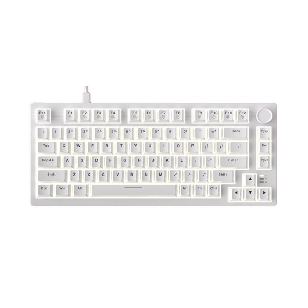 BÀN PHÍM CƠ DAREU EK75 FULL WHITE _FIREFLY SWITCH