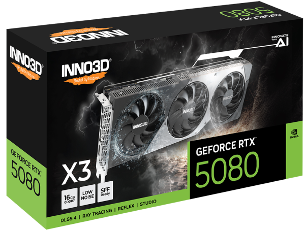 Card màn hình INNO3D GeForce RTX 5080 X3 16GB GDDR7