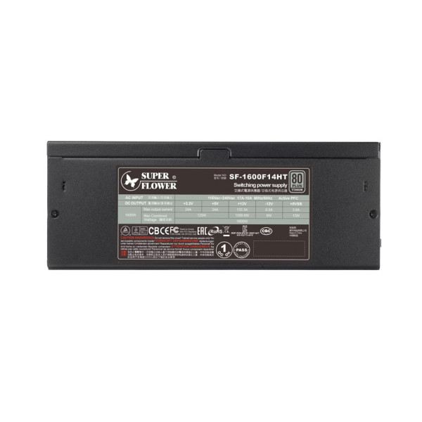 Nguồn Super Flower Leadex Titanium 1600W Full Modular