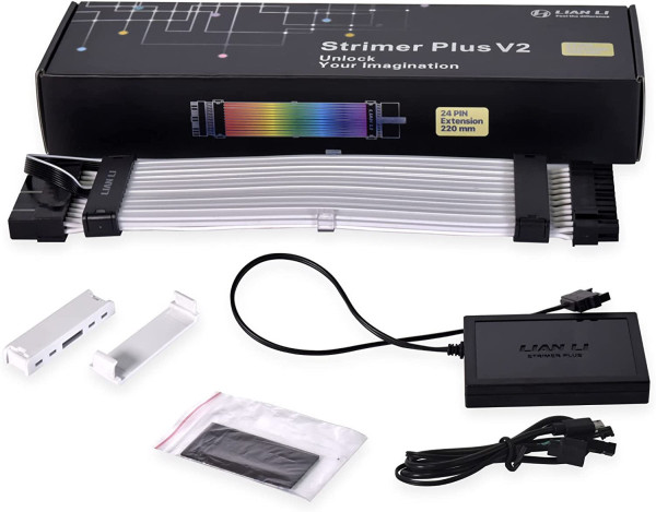 Dây nguồn nối dài Lian Li Strimer Plus 24 Pin ARGB V2