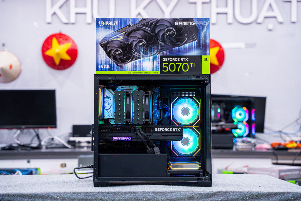 PC TTG GAMING I5 13400F - RTX 5070 Ti 16GB OC (ALL NEW - Bảo hành 36 tháng)