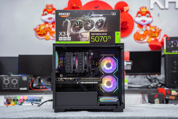 PC TTG GAMING I5 14600KF - RTX 5070 Ti 16GB OC (ALL NEW - Bảo hành 36 tháng)