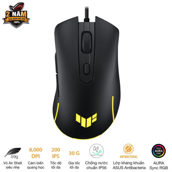 Chuột Gaming có dây ASUS TUF M3 GEN II