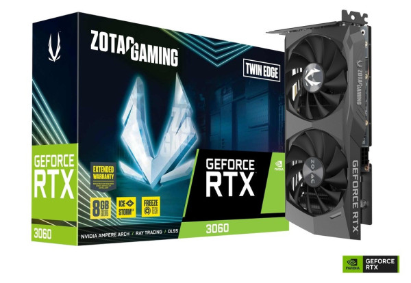 Card màn hình ZOTAC GAMING GeForce RTX 3060 8GB Twin Edge