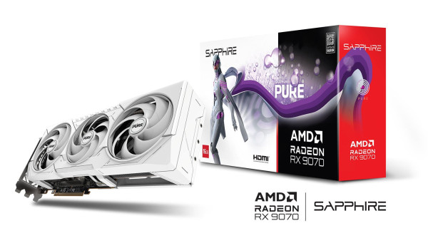 Card màn hình SAPPHIRE PURE AMD RADEON RX 9070 GAMING OC 16GB