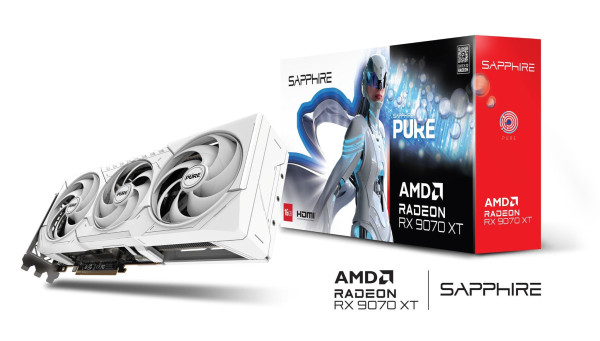 Card màn hình SAPPHIRE PURE AMD RADEON RX 9070 XT GAMING OC 16GB