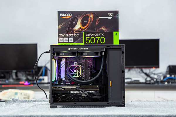 PC MINI TTG GAMING AMD RYZEN 7 7700 - RTX 5070 12GB (ALL NEW - Bảo hành 36 tháng)