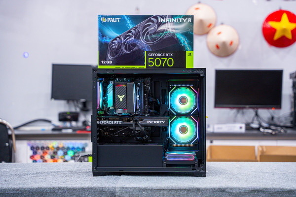 PC AMD GAMING PRO RYZEN 5 7500F - RTX 5070 12GB (ALL NEW - Bảo hành 36 tháng)