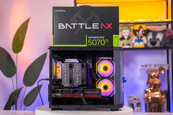 PC AMD GAMING PRO RYZEN 9 9900X- RTX 5070 Ti 16GB OC (All NEW - Bảo hành 36 tháng)