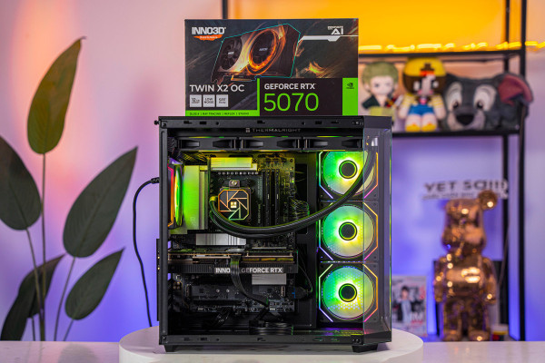 PC AMD GAMING PRO RYZEN 9 9950X3D - RTX 5070 12GB (All NEW - Bảo hành 36 tháng)