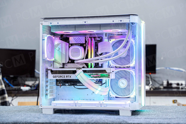 PC AMD GAMING SUPER LUXURY RYZEN 7 7800X3D - RTX 5070 12GB OC WHITE (All NEW - Bảo hành 36 tháng)