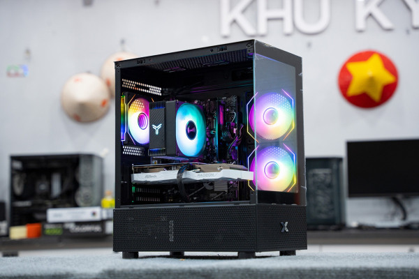 Full Bộ PC Gaming ( i3-12100F | RX 6600 8GB | Màn hình 24 inch 100Hz) ( ALL NEW)