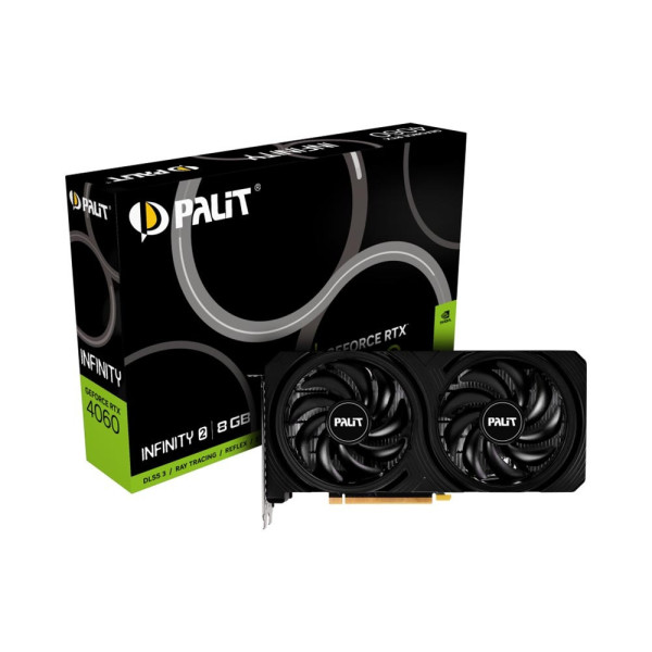 Card màn hình Palit GeForce RTX 4060 8GB GDDR6 Infinity 2