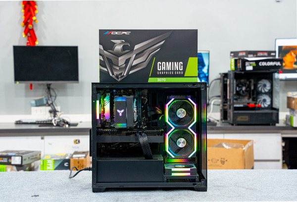 PC AMD GAMING PRO RYZEN 7 7700- RTX 3070 8GB BLACK (ALL NEW - Bảo hành 36 tháng)