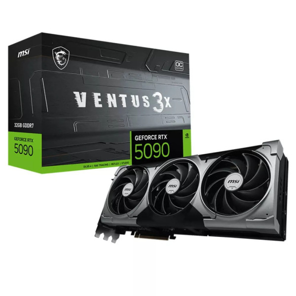 Card màn hình MSI GeForce RTX 5090 32G VENTUS 3X OC