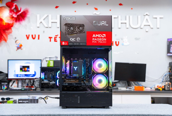 PC TTG GAMING i5 12400F - RX 7600 8GB OC DUAL (All NEW - Bảo hành 36 tháng)