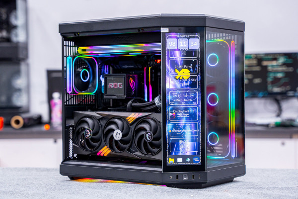 PC AMD GAMING SUPER LUXURY RYZEN 9 9950X3D - RTX 5090 32GB OC Edition  (All NEW - Bảo hành 36 tháng)