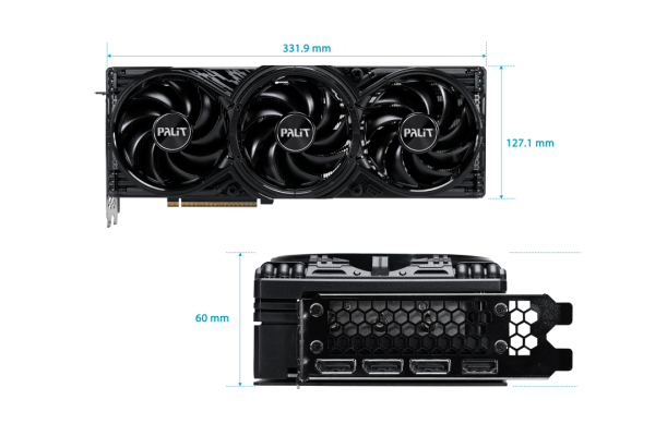 Card màn hình PALIT GeForce RTX 5080 Gaming Pro 16GB GDDR7