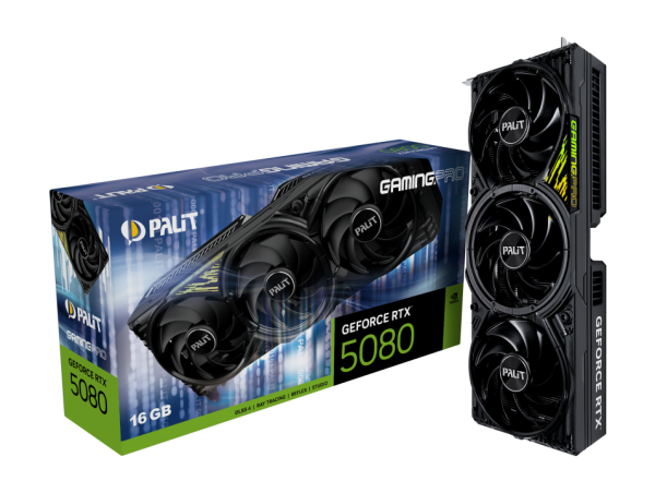 Card màn hình PALIT GeForce RTX 5080 Gaming Pro 16GB GDDR7
