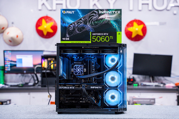 PC TTG GAMING ULTRA 5 245KF -  RTX 5060 Ti 16GB (All NEW - Bảo hành 36 tháng)