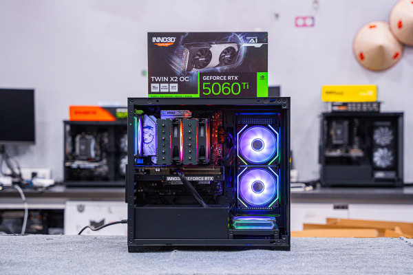 PC TTG AMD GAMING RYZEN 5 7500F  - RTX 5060 Ti 16GB (All NEW - Bảo hành 36 tháng)