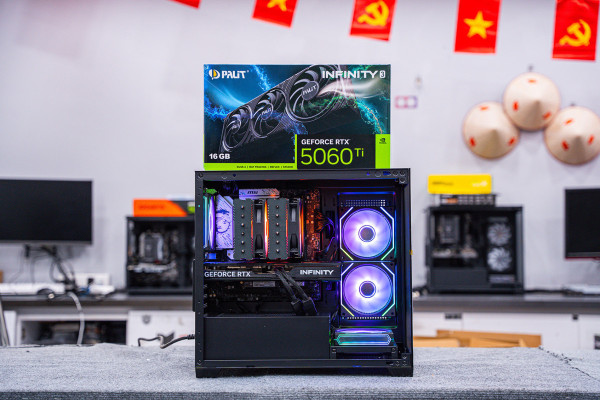 PC TTG AMD GAMING RYZEN 7 7700 - RTX 5060 Ti 16GB (All NEW - Bảo hành 36 tháng)
