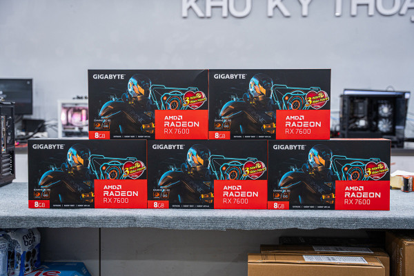 Card màn hình Gigabyte Radeon RX 7600 Gaming OC 8GB