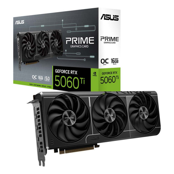 Card màn hình ASUS PRIME GeForce RTX 5060 Ti 16GB GDDR7 OC Edition