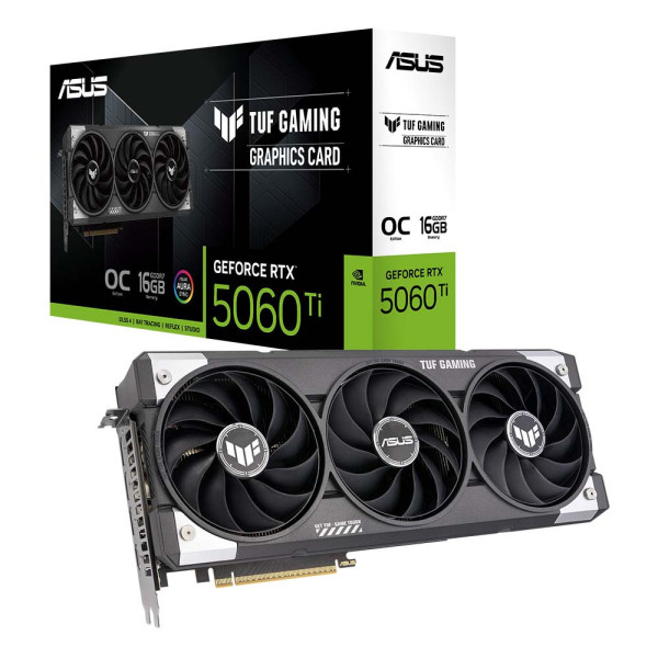 Card màn hình ASUS TUF Gaming GeForce RTX 5060 Ti 16GB GDDR7 OC Edition