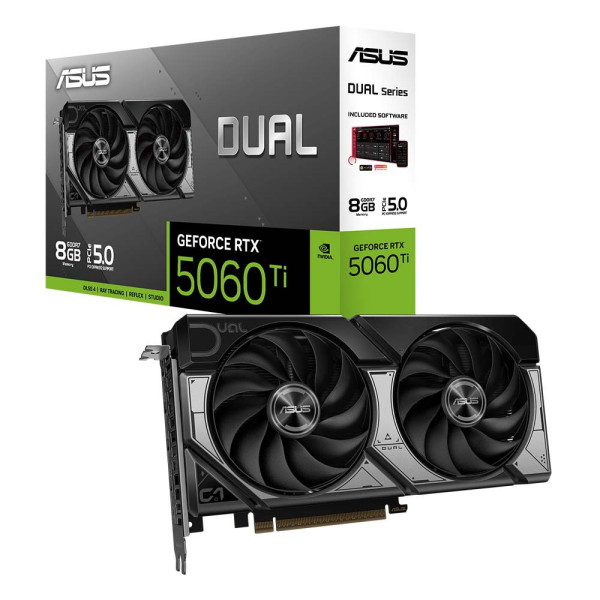 Card màn hình ASUS Dual GeForce RTX 5060 Ti 8GB GDDR7