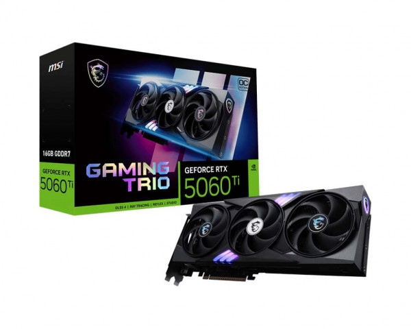 Card màn hình MSI GeForce RTX 5060 Ti 16G GAMING TRIO OC