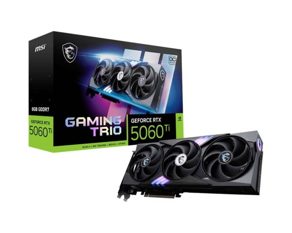 Card màn hình MSI GeForce RTX 5060 Ti 8G GAMING TRIO OC