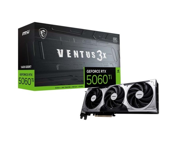 Card màn hình MSI GeForce RTX 5060 Ti 16G VENTUS 3X OC