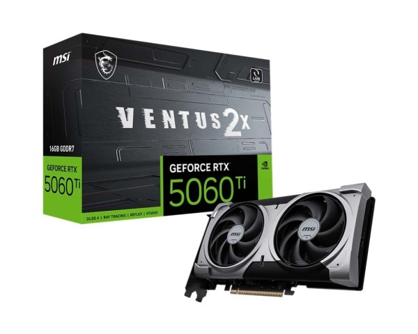 Card màn hình MSI GeForce RTX 5060 Ti 16G VENTUS 2X PLUS