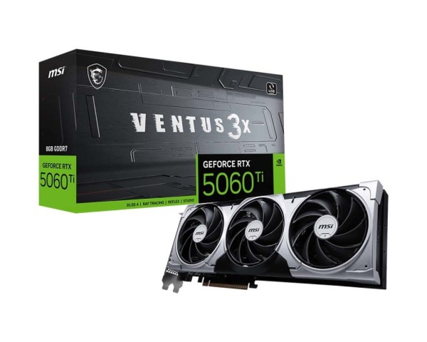Card màn hình MSI GeForce RTX 5060 Ti 8G VENTUS 3X